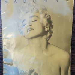 Madonna 1987 Who's That Girl Official Concert World Tour Program Vintage Book