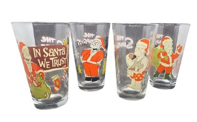 Simpsons Vintage Glasses set