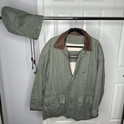 Men’s Timberland Weather Gear Jacket w/Detachable Hood (Men’s Size Medium)