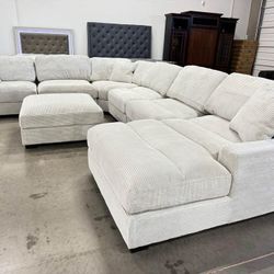 ***NEW*** White Cloud Sectionals (same day delivery)