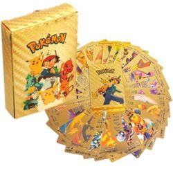 Gold Foil Pokémon Style Cards