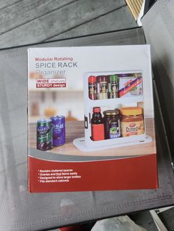 Modular Rotating spice racks. Brand new