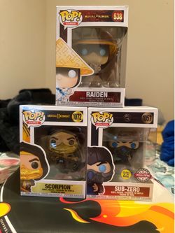 Mortal KOMBAT collection Funko Pop
