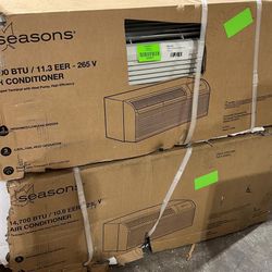 SEASONS  9,000 PTAC, Heat Pump, 265 Volt Air Conditioner ER