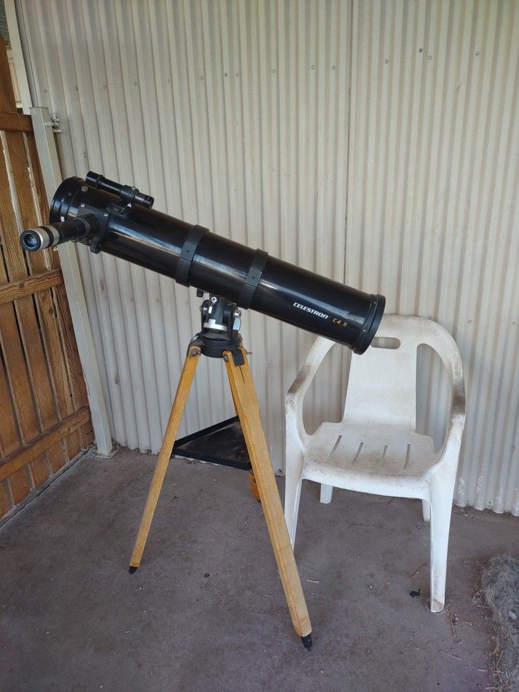 Celestron C4.5 Reflecting Telescope W/Eyepiece/T-Adapter