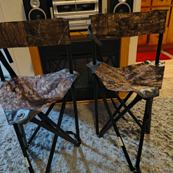 Like New tripod hiking camping fishing chairs