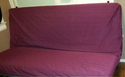 IKEA Futon Sofa Bed w/ mattress cover