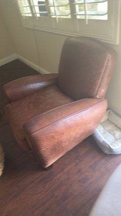Leather chair