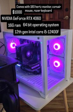Meta PC built gaming computer.