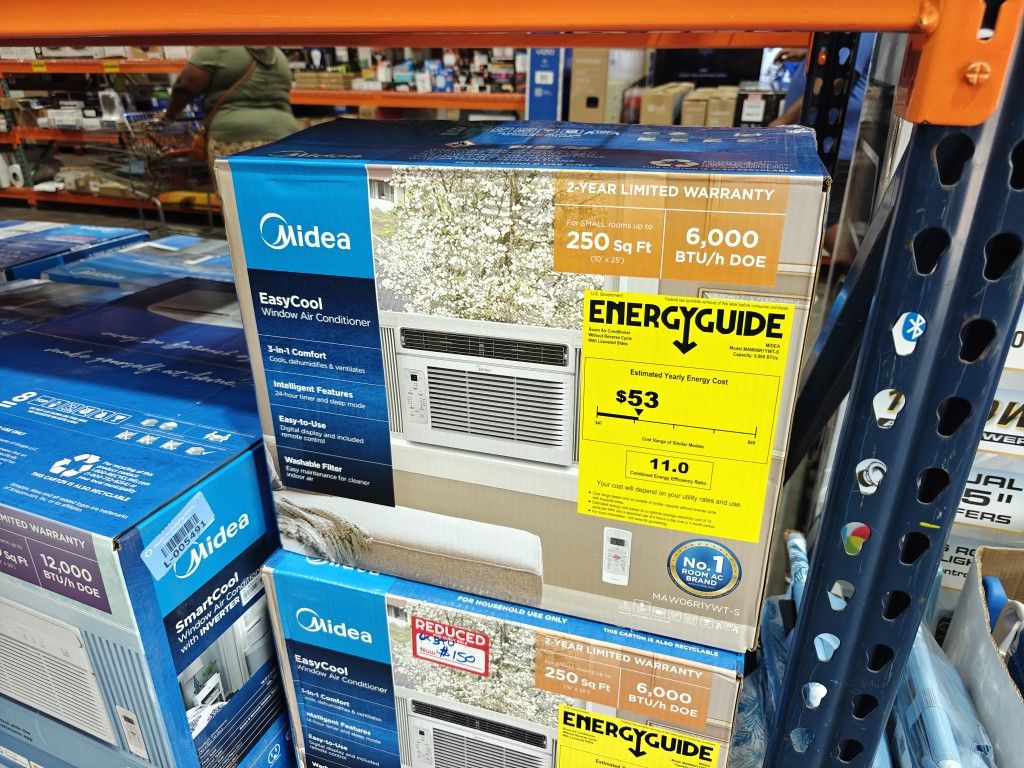 Midea 6,000 BTU Easy Cool Window AC