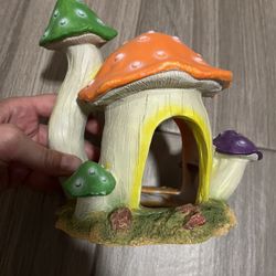 Aquarium Decor Mushroom House