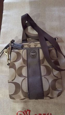 Authentic Coach crossbody bag