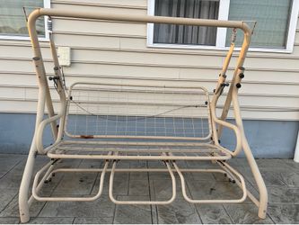 Metal swing