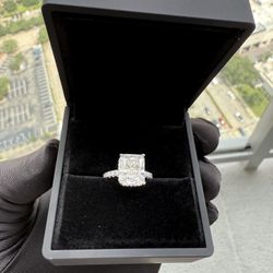5ct Moissanite Engagement Ring