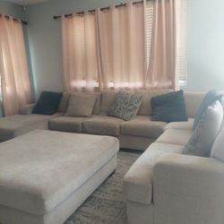 5-Piece Sectional with Chaise