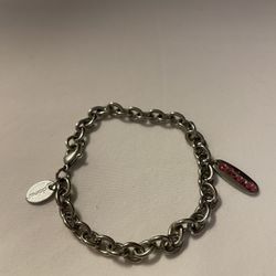 Silver Bracelet With Friends Charm