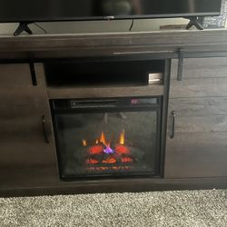 Fire Place Entertainment Center