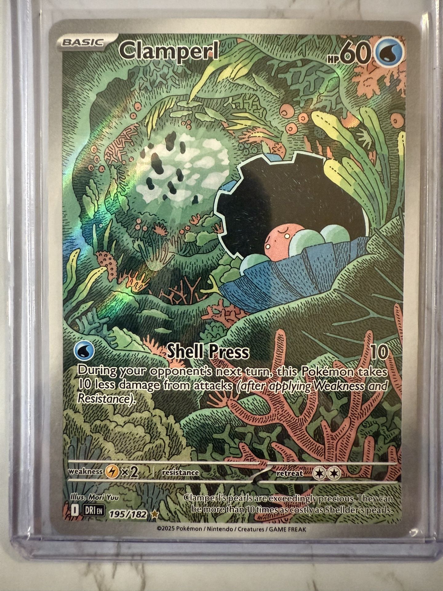 Pokemon Clamperl Destined Rivals
