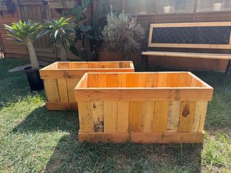 36 inch reclaimed wood planner box