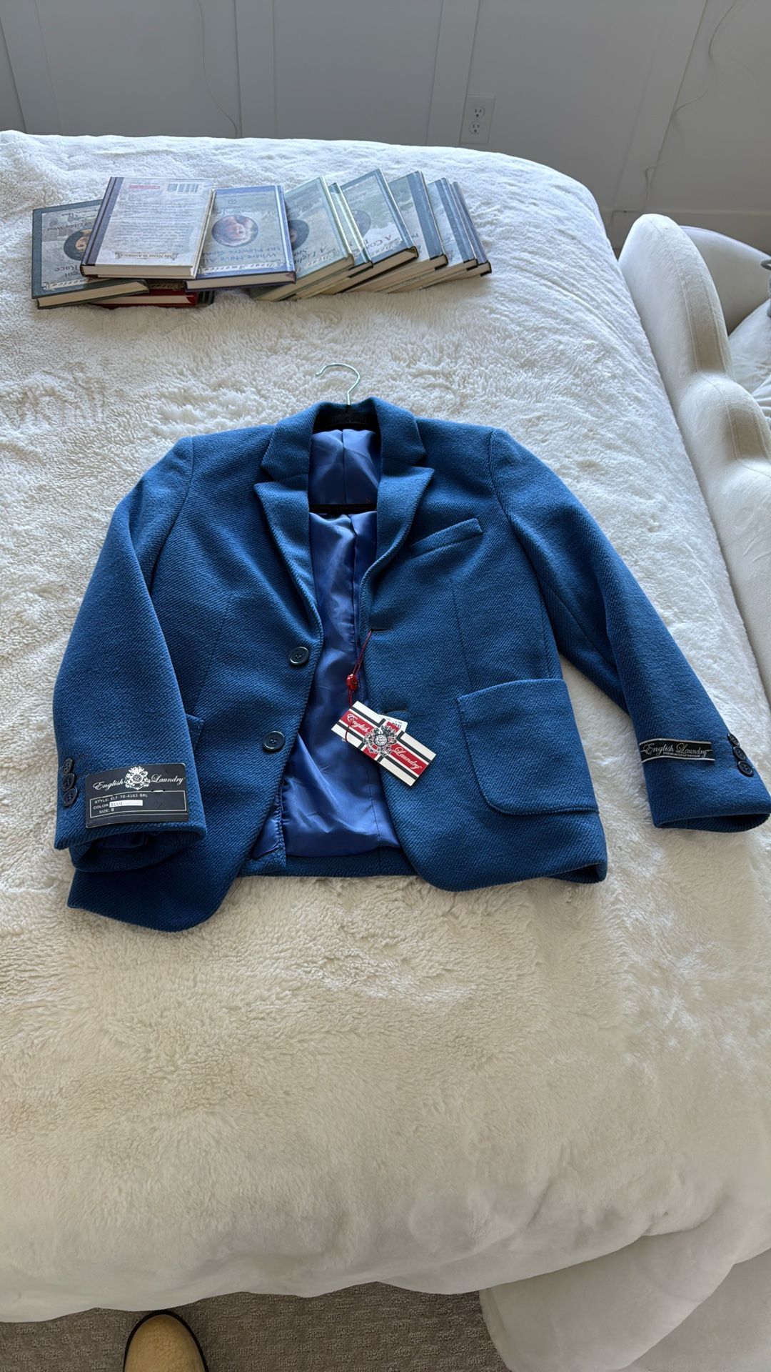 Boys English Laundry Blazer Sz 8