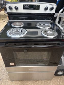 Electric Coil Range Stove Oven