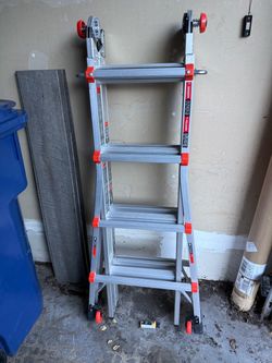 Little Giant MegaLite Multi-Position Ladder – Excellent Condition