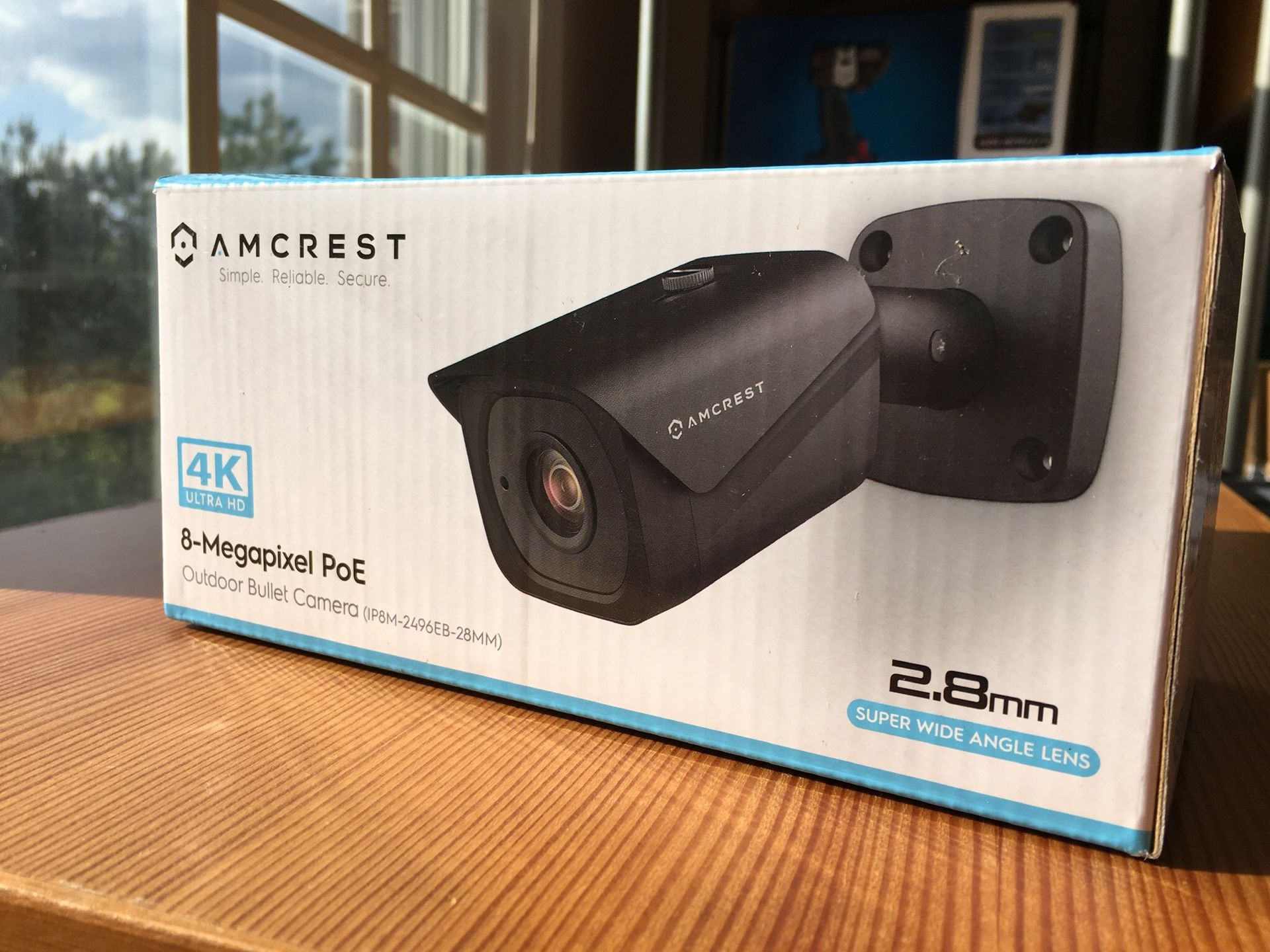 NEW Amcrest 4K IP Security Camera with Night Vision