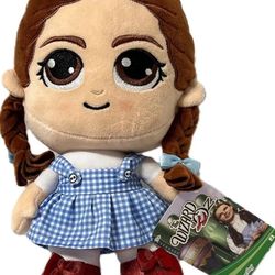New WIZARD OF OZ Warner Bros. Dorothy Plush, measure 9"
