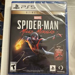 Spiderman Miles Morales PS5 Ultimate Edition