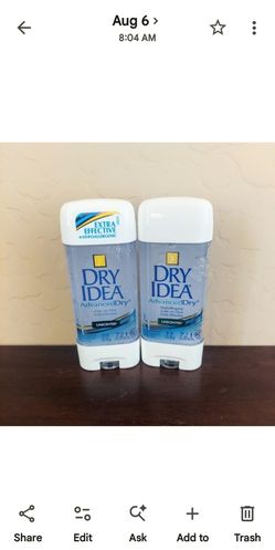 Dry Idea unscented Antiperspirant-Deodorant 3oz - 2 for $7