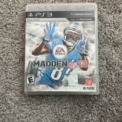 PS3 Madden 13