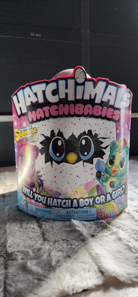 Hatchimals, HatchiBabies Cheetree or Ponette Hatching Egg Spin Master