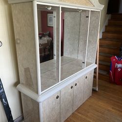 Italian Cabinet And Table Set 