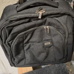 Black Laptop Roller Luggage