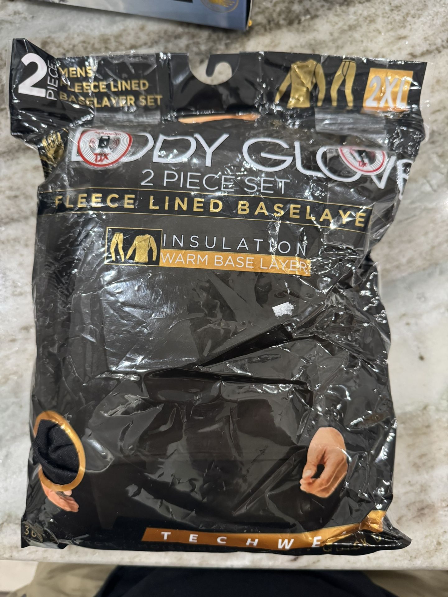 Body Glove 2XL Men’s Baselayer Set New