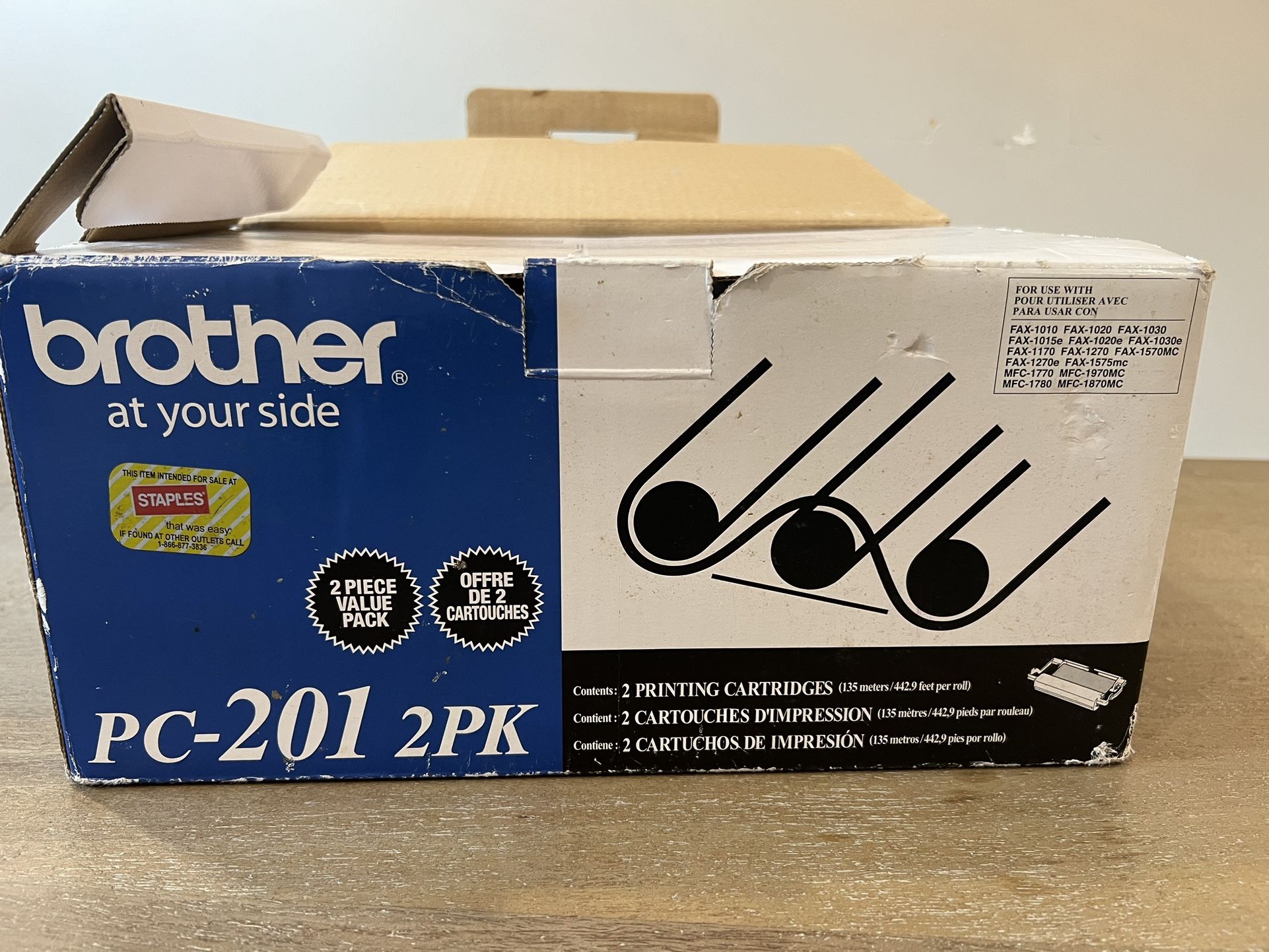 Replacement ribbons for Brother fax machines