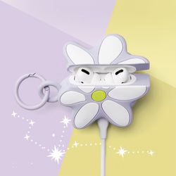 Heyday Earbud Case Cover Fits AirPods Generation 1 & 2 - Flower