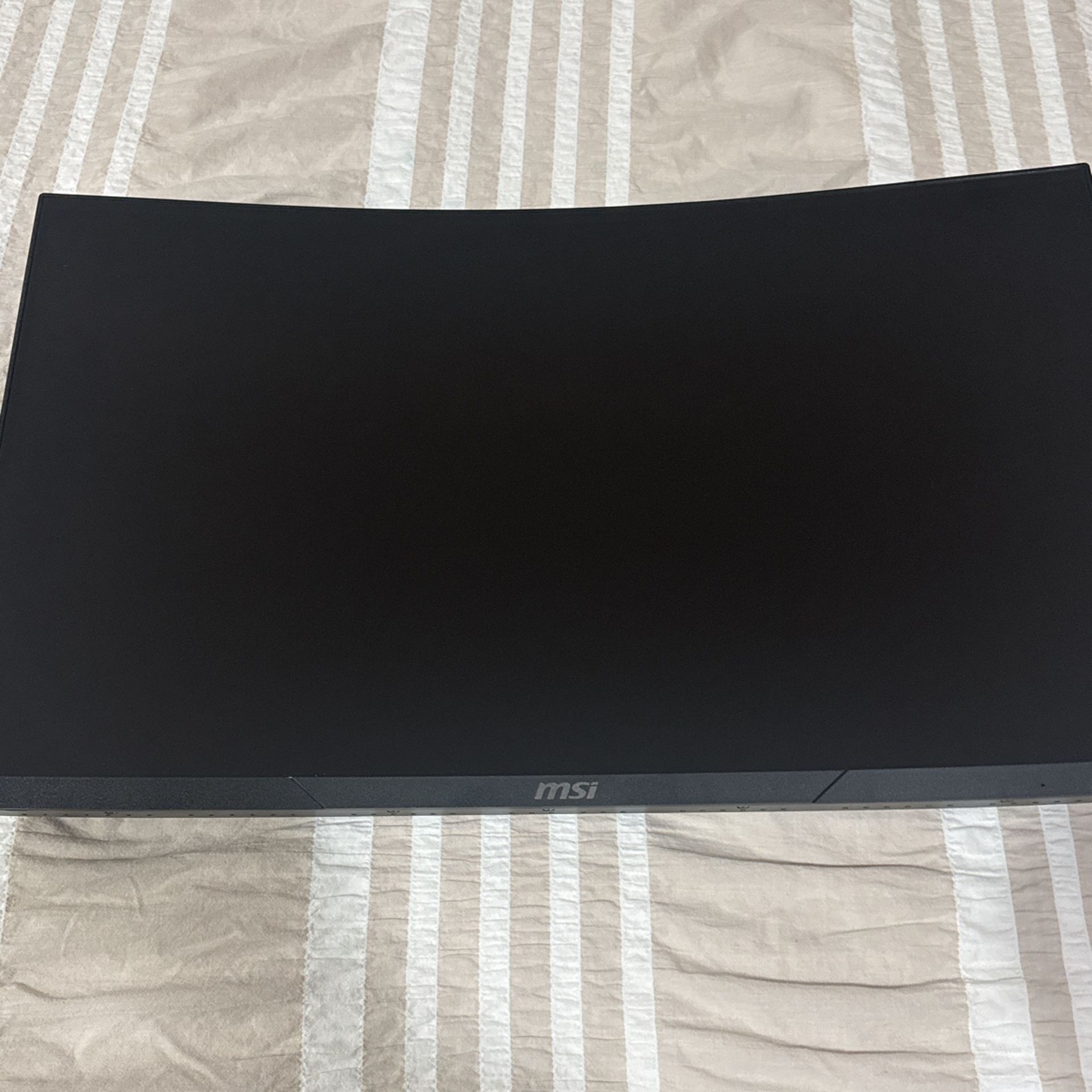 Msi Computer Screen Like New With Stand And Cables