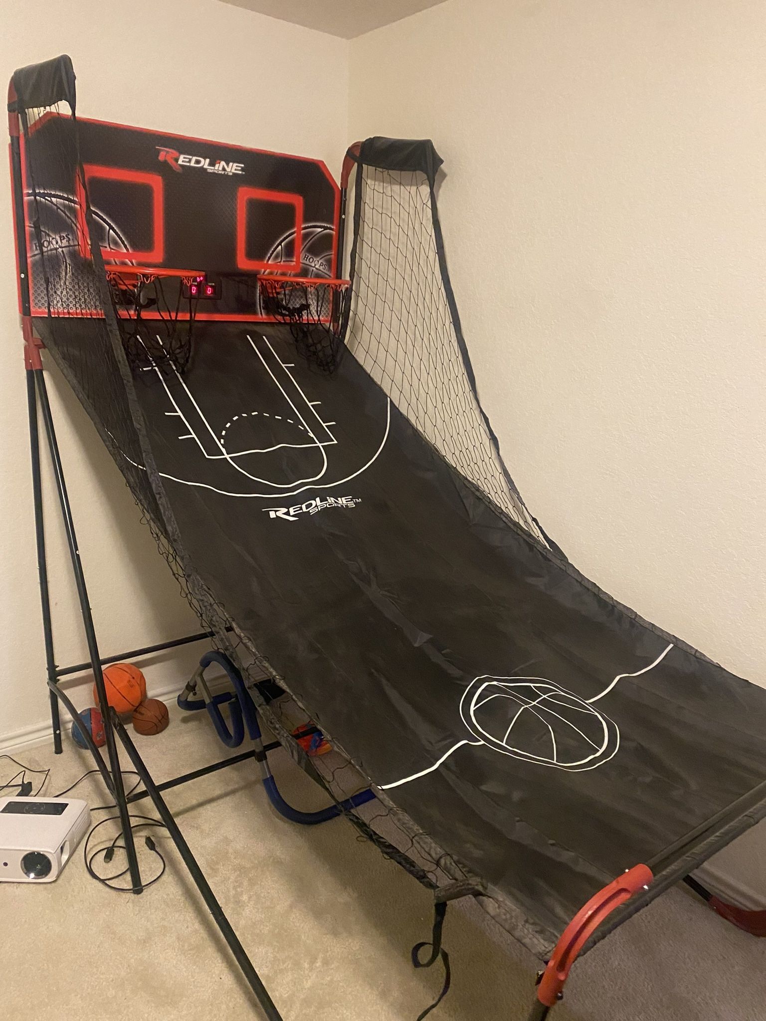 Indoor Basketball Double Hoop