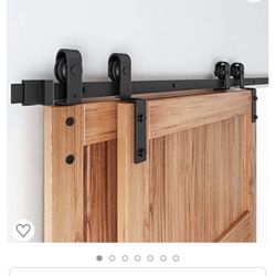 Barn door hardware. (HARDWARE ONLY NO DOOR)