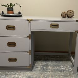 Refurbished Bernhardt Campaign Desk