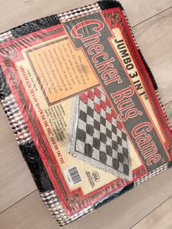 Checker rug game New