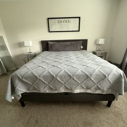 King Size Mattress And Box Spring 
