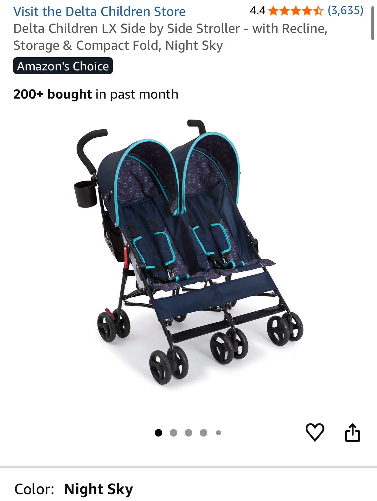 dog stroller for sale Open Box Bella Pet Stroller (Final Sale) main image 1