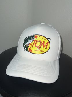 White Fuerza Regida TQM Hat