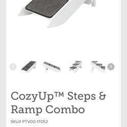 CozyUp™ Steps & Ramp Combo SKU# PTV00-17052