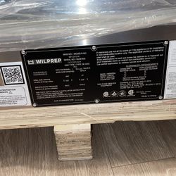 Gas comercial de 48"  Charbroiler - 4 quemadores,  Calentador de alimentos de gas de 140.000 BTU/ 2-Pan Lp - Nuevo en caja