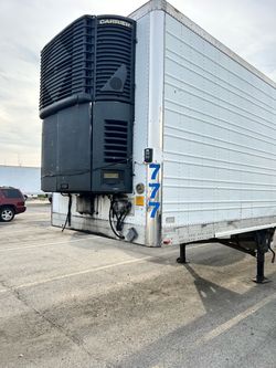 07 refrigerated utility trailer