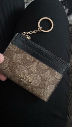 Authentic coach card wallet