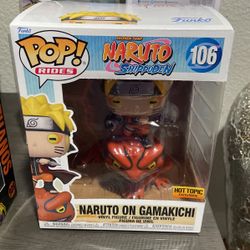 NARUTO ON GAMAKICHI HT EXCLUSIVE FUNKO POP